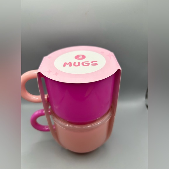 Target Bullseye Playground Pink Classic Glass Mug Set 2025 NEW - Picture 4 of 8